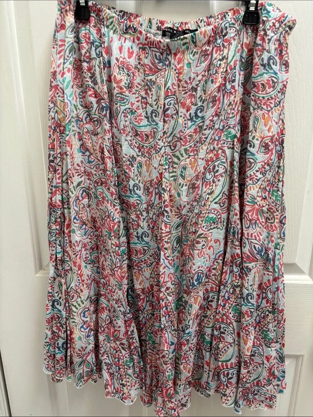 Zac & Rachel Multicolor Paisley Maxi Skirt